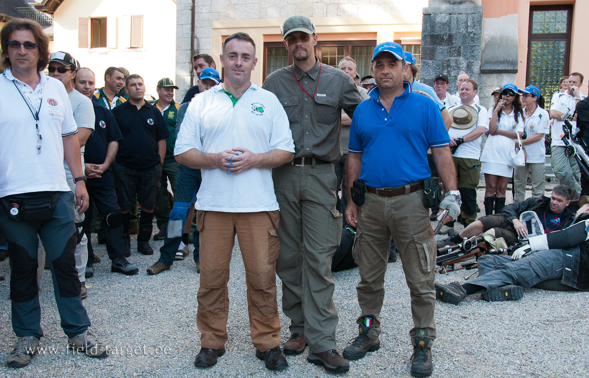 Dermot Ross GB František Duraj SK Michele DelVecchio IT